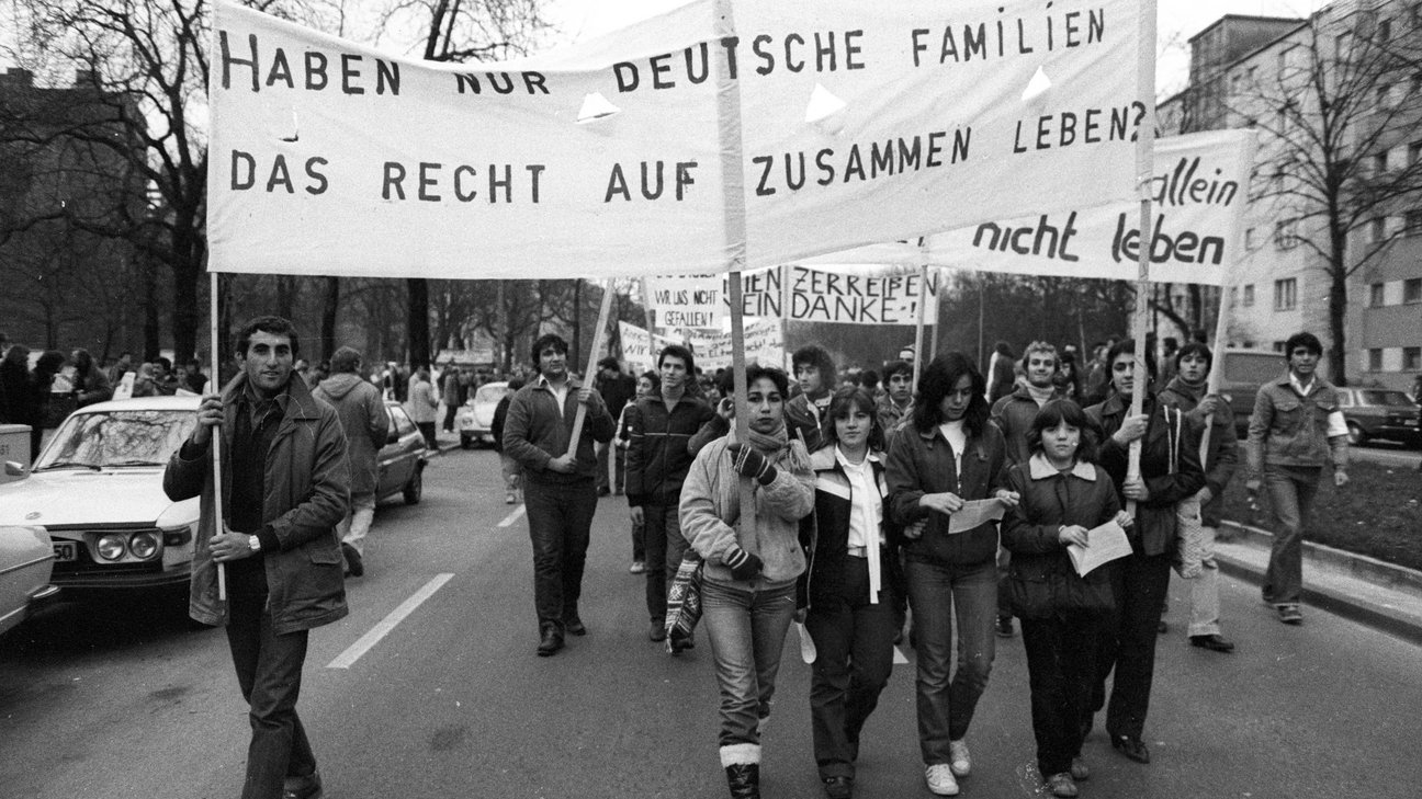 1981 Demo gegen Lummer - Henschel FHXB