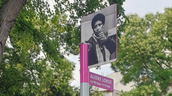 Gedenktafel für Audre Lorde