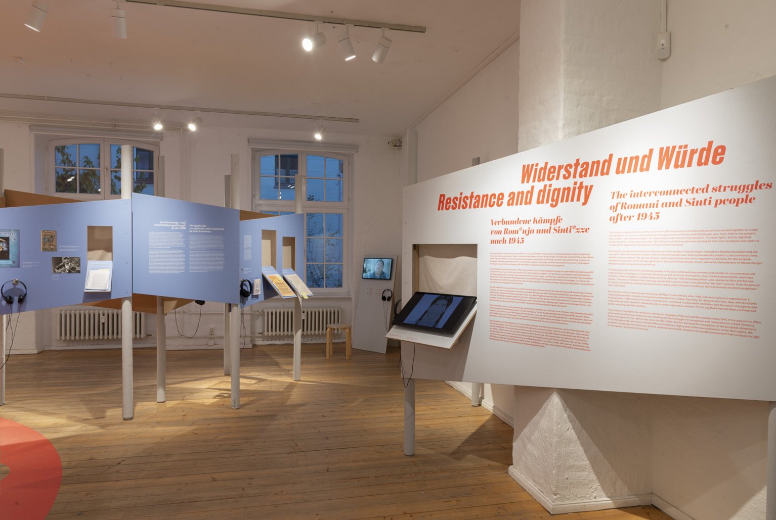 Blick in die Ausstellung