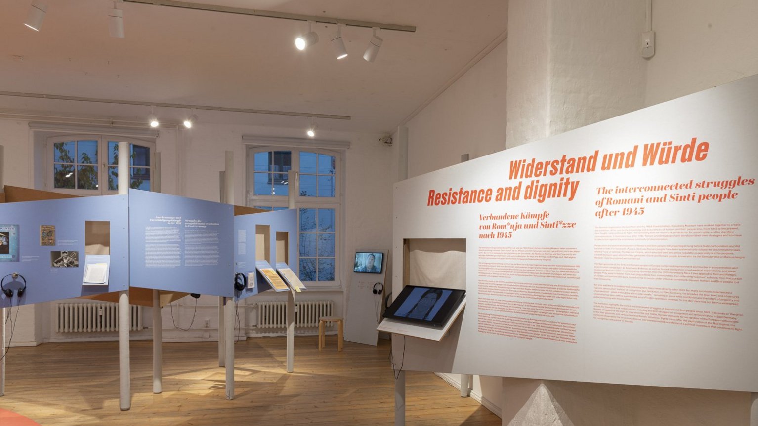 Blick in die Ausstellung