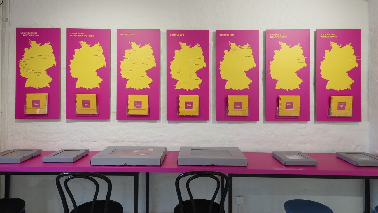 Ausstellungsansicht "Women in Exile - Wege des Widerstandes"