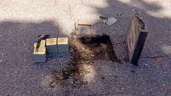 Stolpersteinverlegung