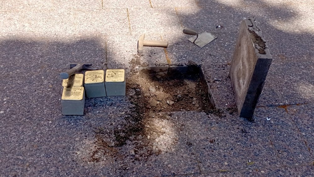 Stolpersteinverlegung