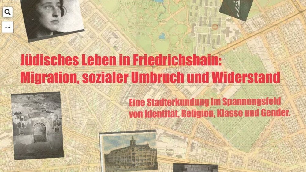 Grafik mit Titel der Führung