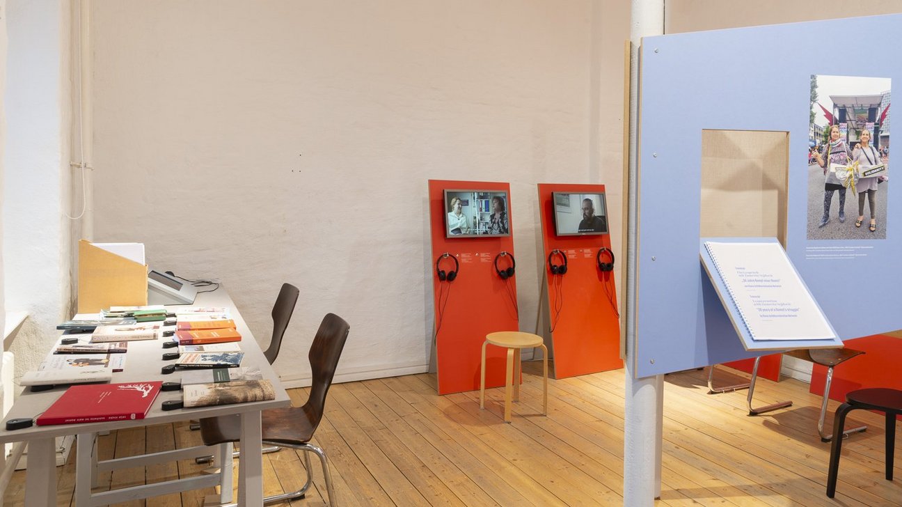 Ausstellungsansicht Widerstand und Würde 