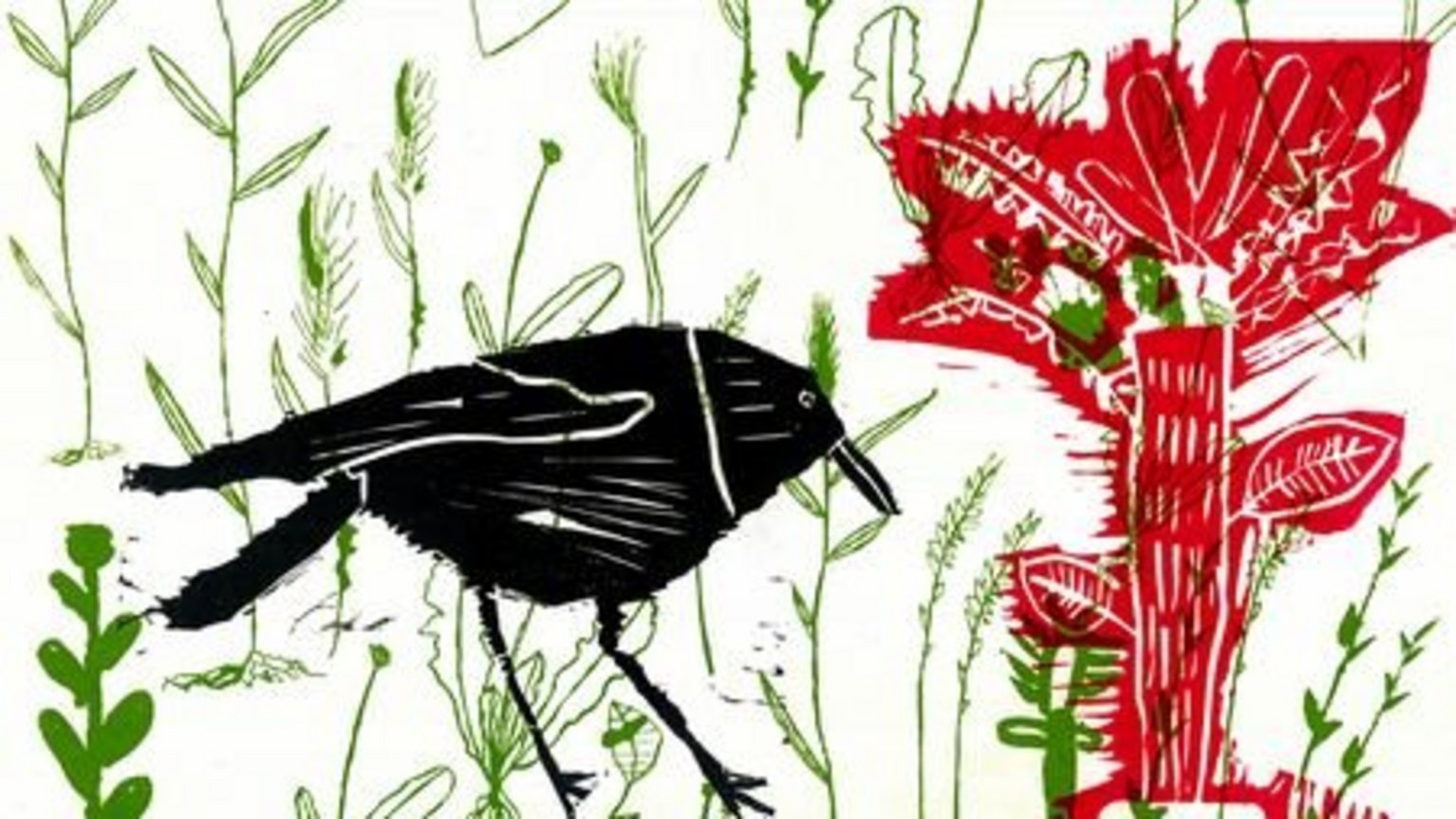 Zeichnung eines Vogels