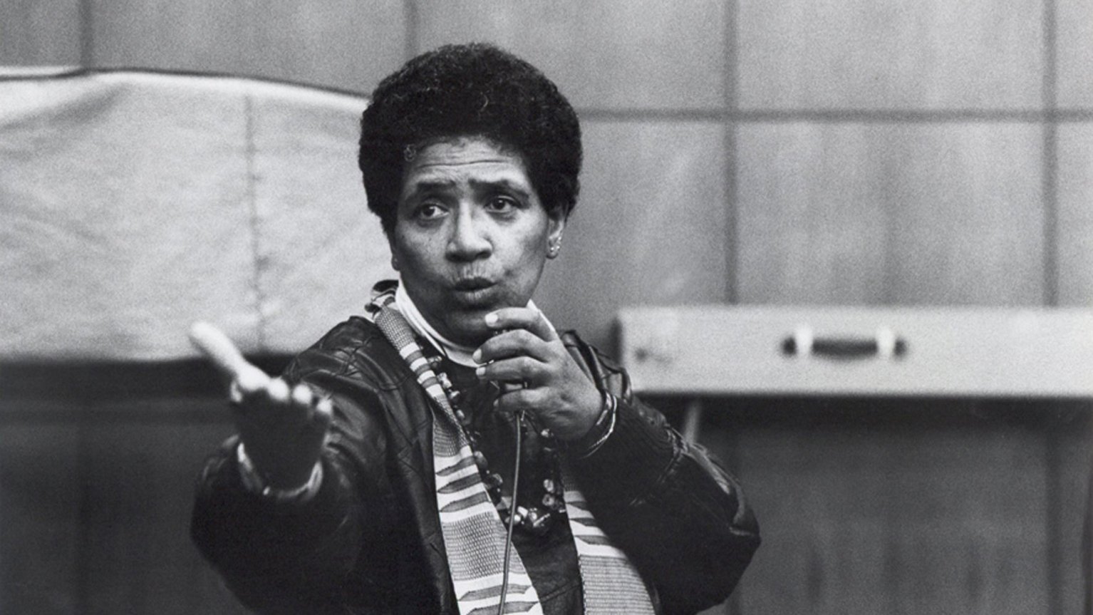 Audre Lorde Berlin 1984 Foto: Ute Weller