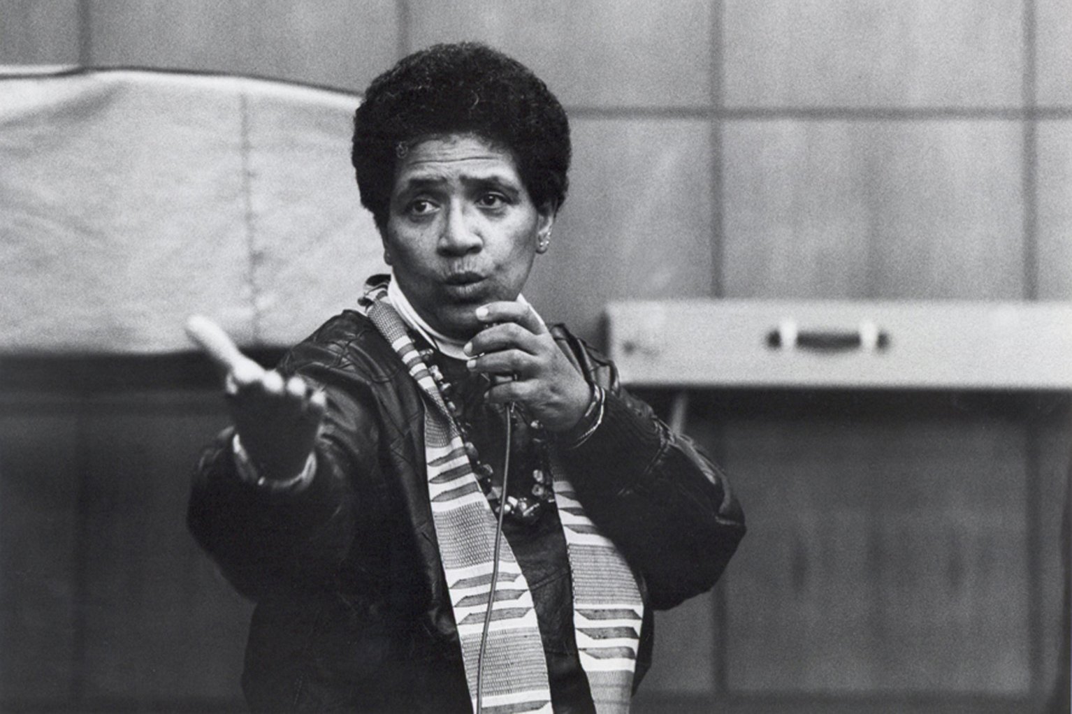 Audre Lorde Berlin 1984 Foto: Ute Weller
