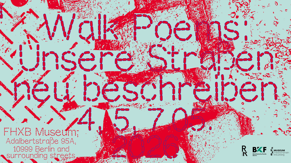 Cover für die Workshopreihe Walk Poems 