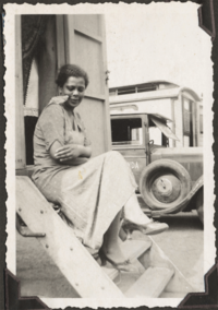 Foto: Josefa Boholle um 1937, (c) Collection of Magdalena Garber/ Jackie White. 
