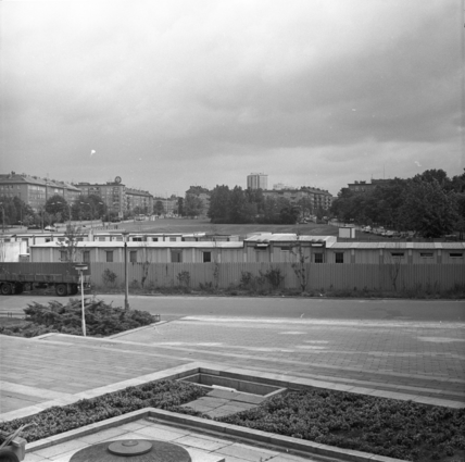 Foto der Werneuchener Wiese in Prenzlauer Berg im Jahr 1989