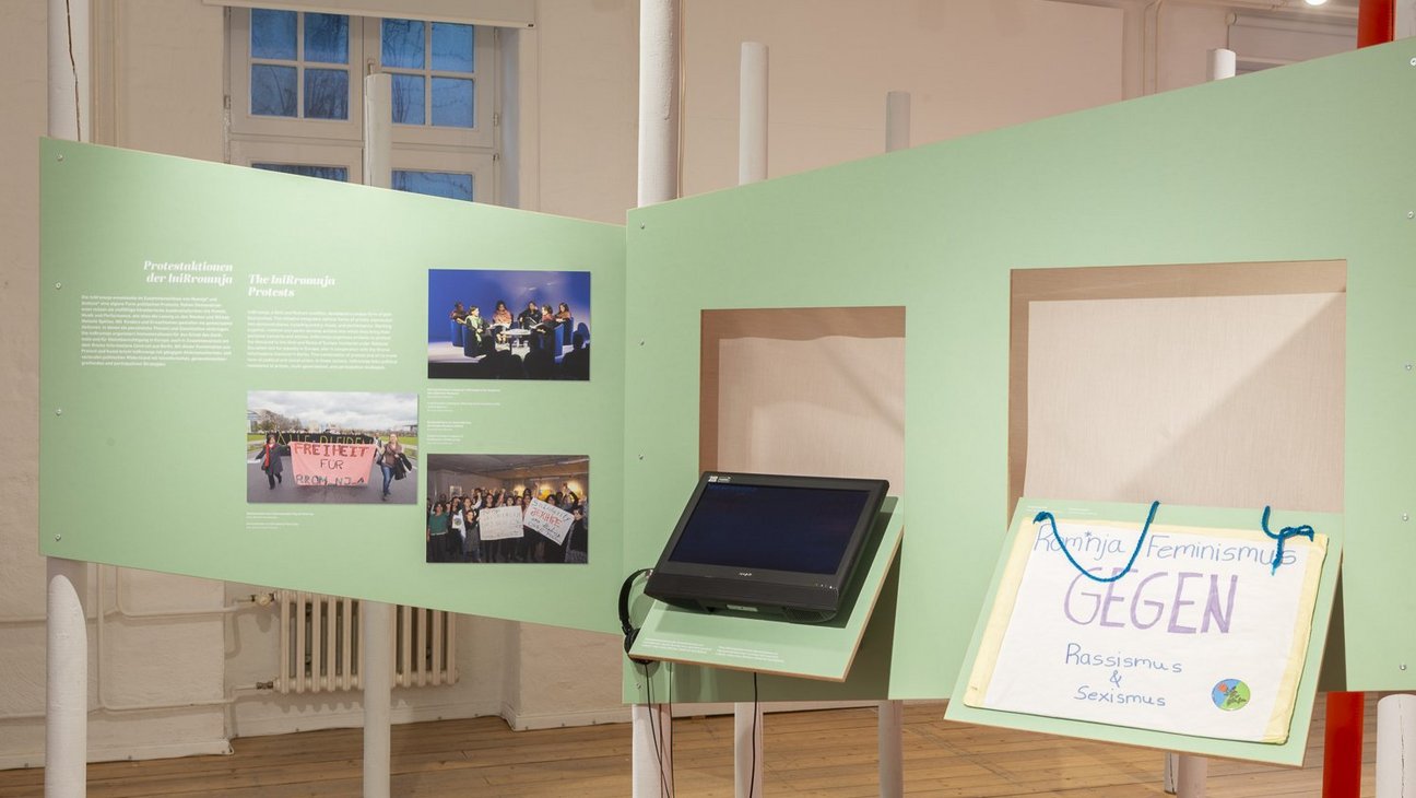 Ausstellungsansicht Widerstand und Würde 