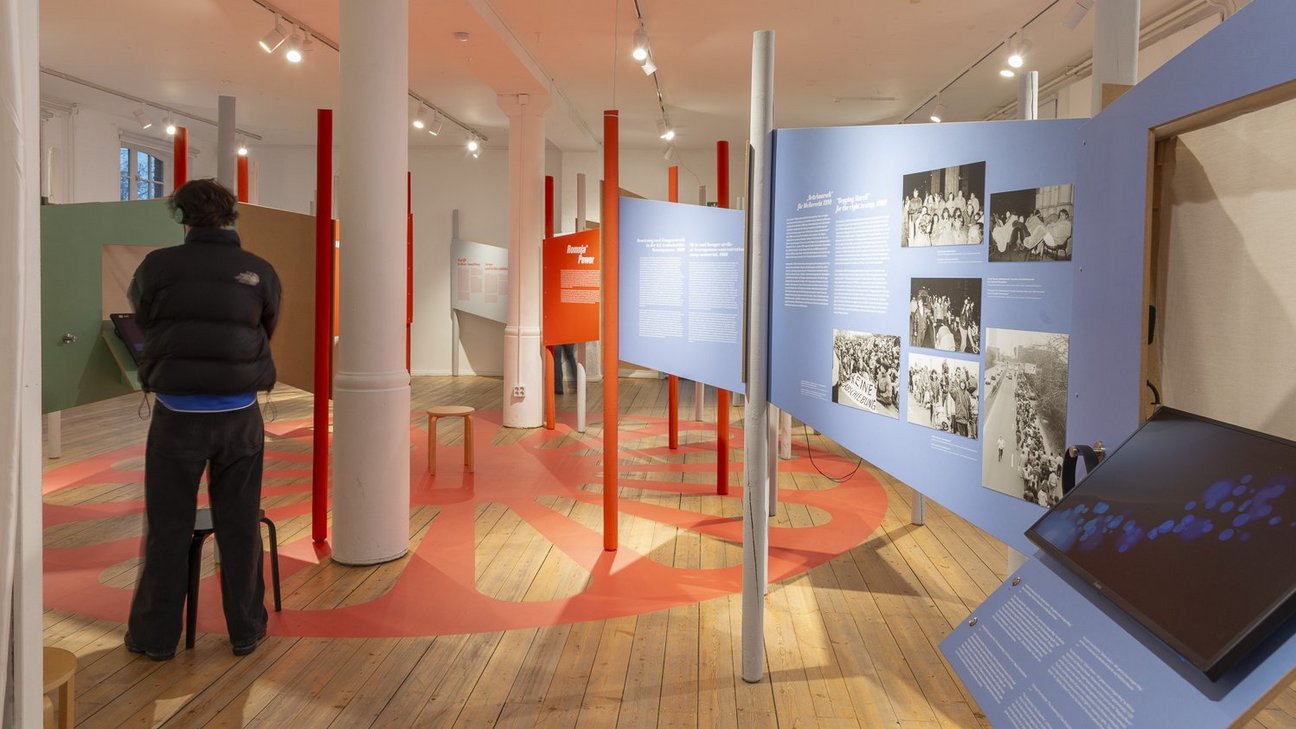 Ausstellungsansicht Widerstand und Würde 