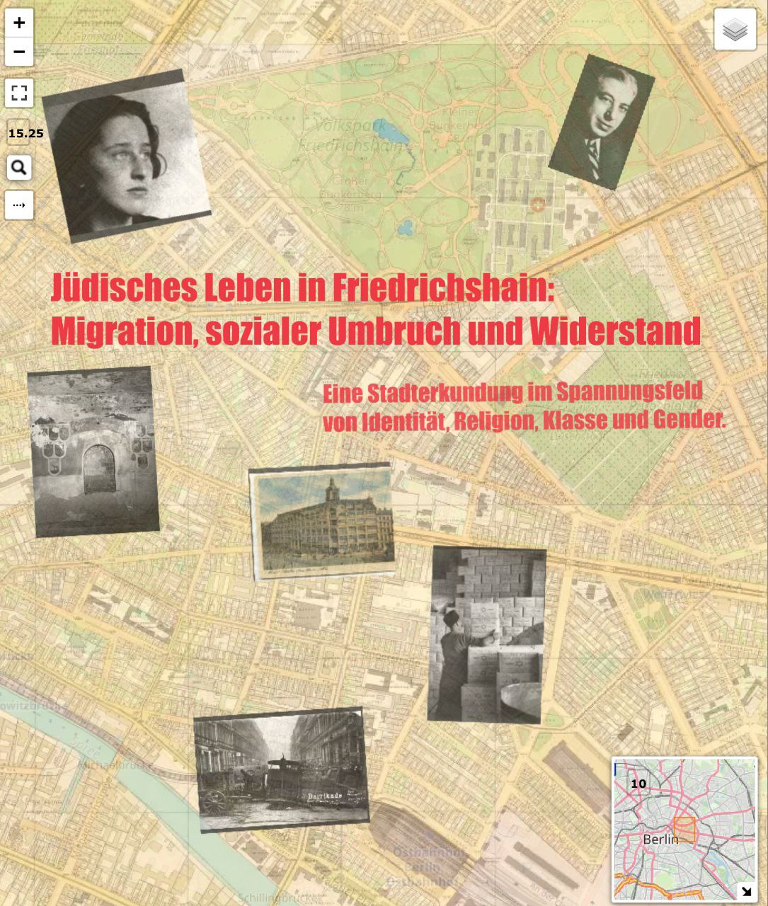 Grafik mit Titel der Führung